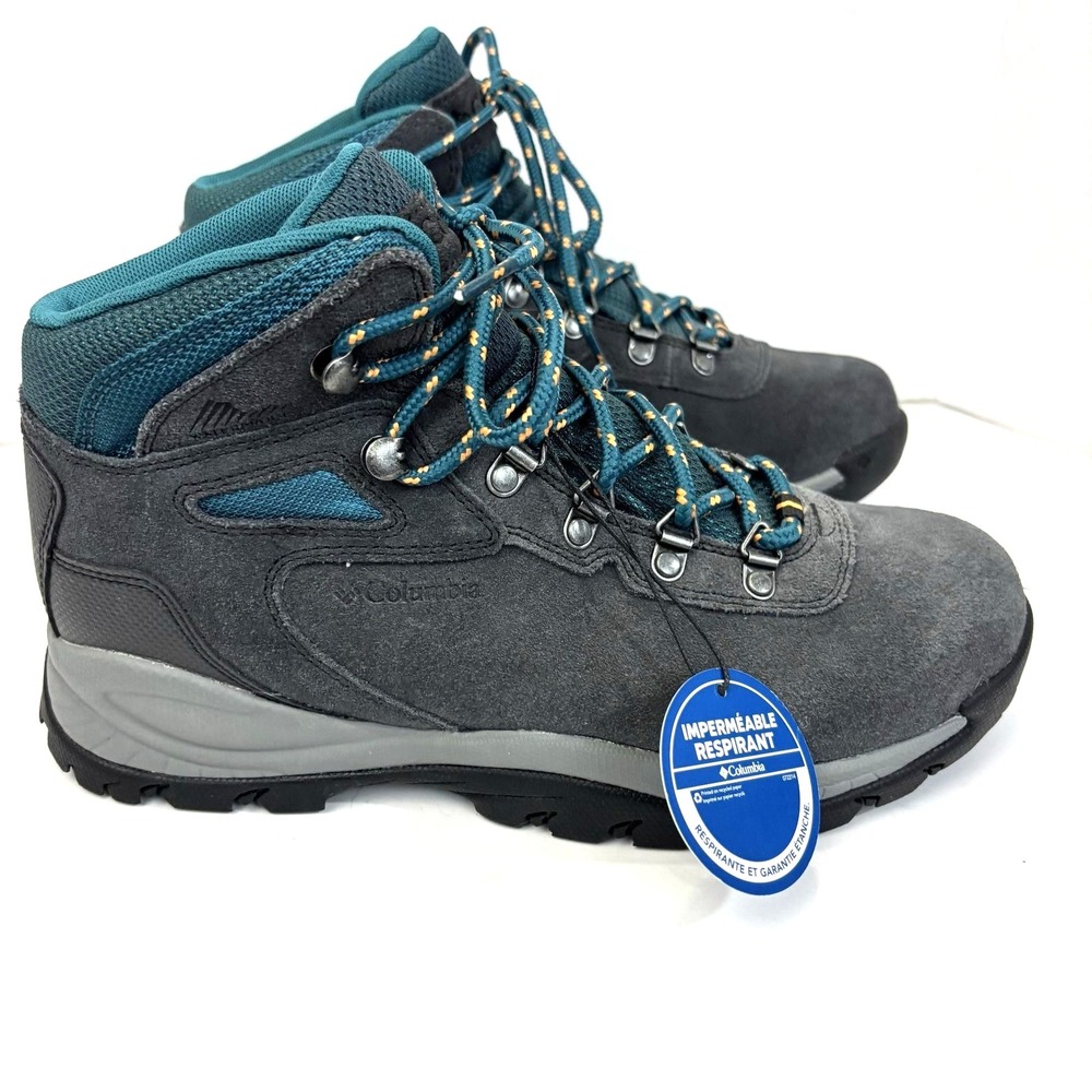 NWT Columbia Newton Ridge Plus Waterproof Amped Womens Hiking Shoe Size 8.5 - Picture 6 of 12